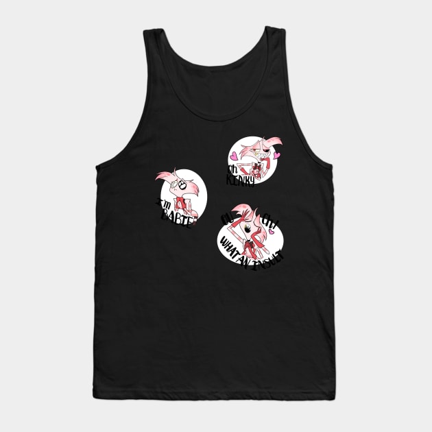 Angel Dust sticker power pack 1 Tank Top by lemonylol